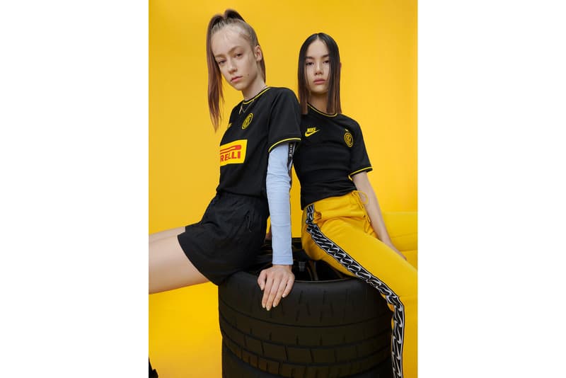 Inter Milan 2019/20 Third Kit nike black gold soccer football ronaldo Brazilian Internazionale Milano serie a lookbooks