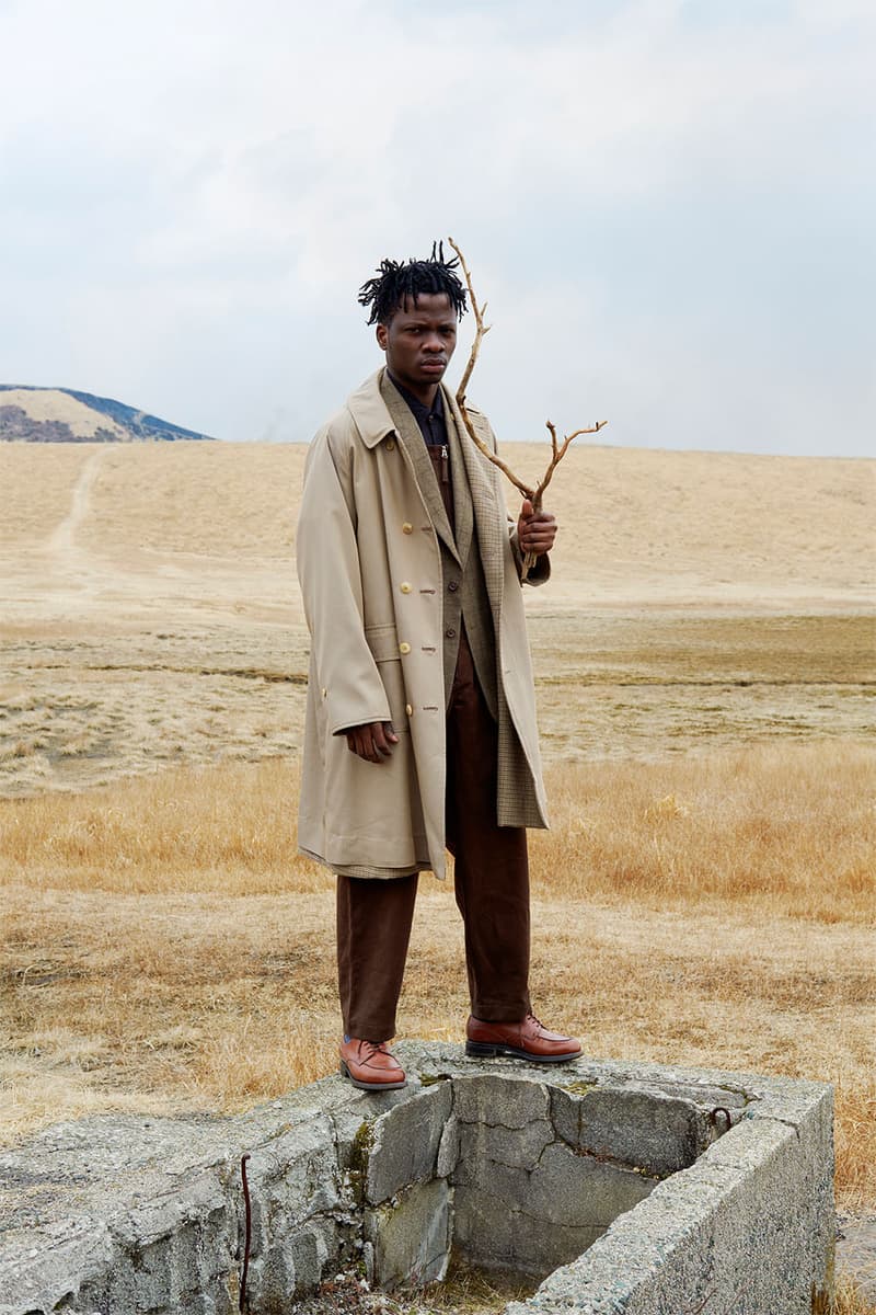 キャプテン サンシャイン KAPTAIN SUNSHINE より上質なオリジナルファブリックを生かした2019年秋冬コレクションのルックブックが到着