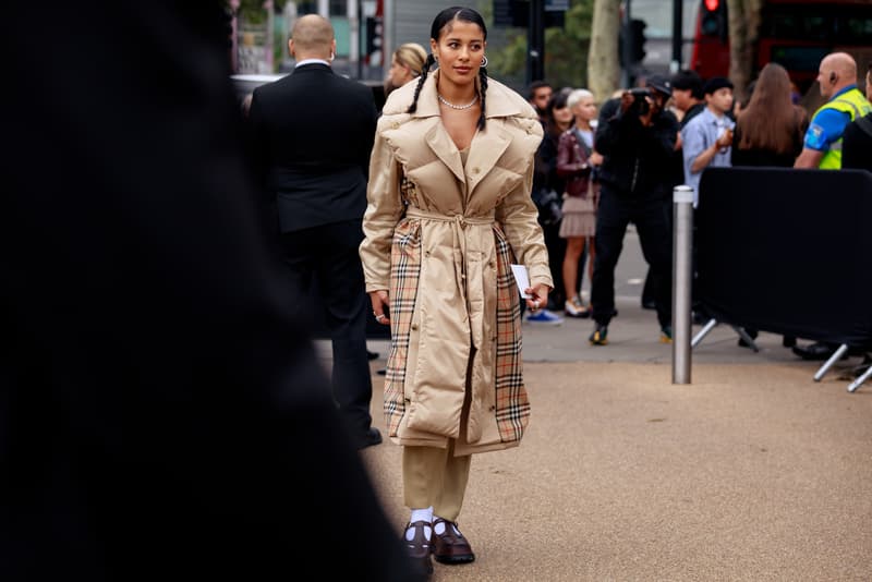 ストリートスナップ :ロンドンファションウィーク2020年春夏 London Fashion Week Spring Summer 2020 Street Style runways catwalks burberry chanel riccardo tisci jorja smith