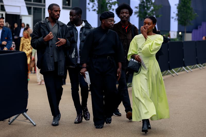 ストリートスナップ :ロンドンファションウィーク2020年春夏 London Fashion Week Spring Summer 2020 Street Style runways catwalks burberry chanel riccardo tisci jorja smith