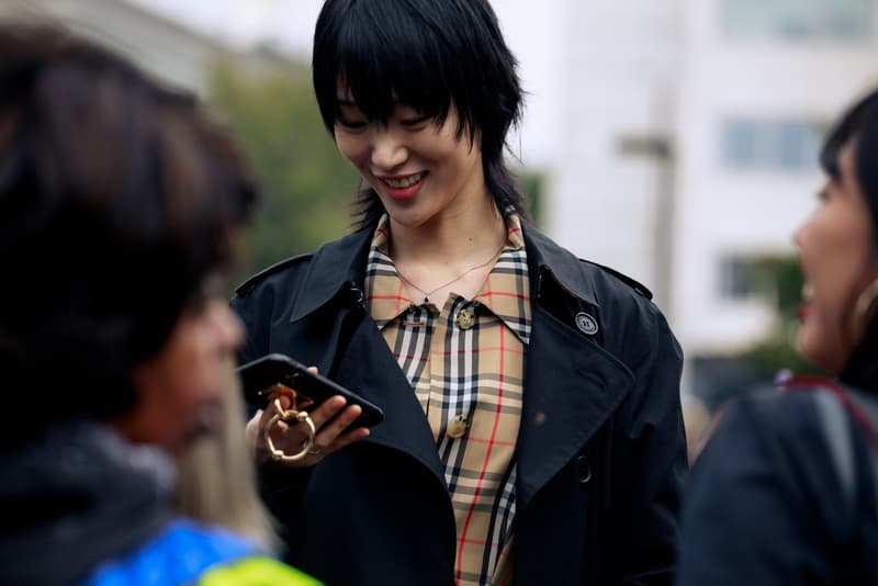 ストリートスナップ :ロンドンファションウィーク2020年春夏 London Fashion Week Spring Summer 2020 Street Style runways catwalks burberry chanel riccardo tisci jorja smith