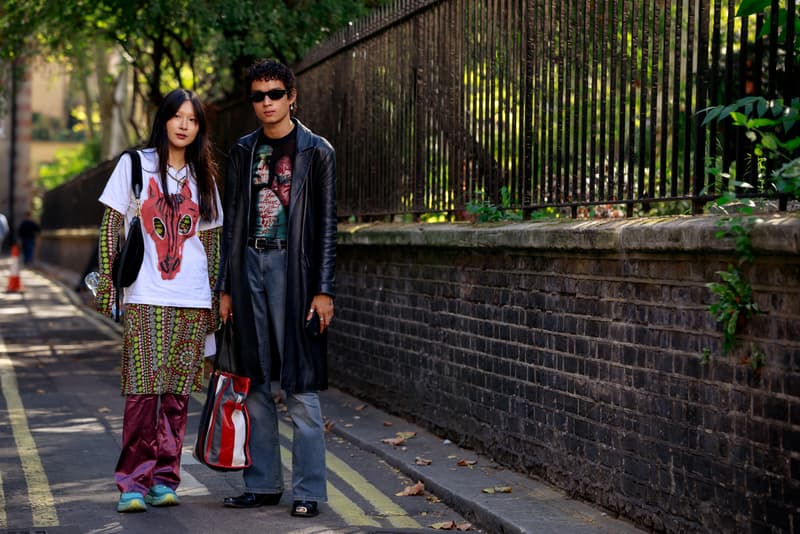 ストリートスナップ :ロンドンファションウィーク2020年春夏 London Fashion Week Spring Summer 2020 Street Style runways catwalks burberry chanel riccardo tisci jorja smith