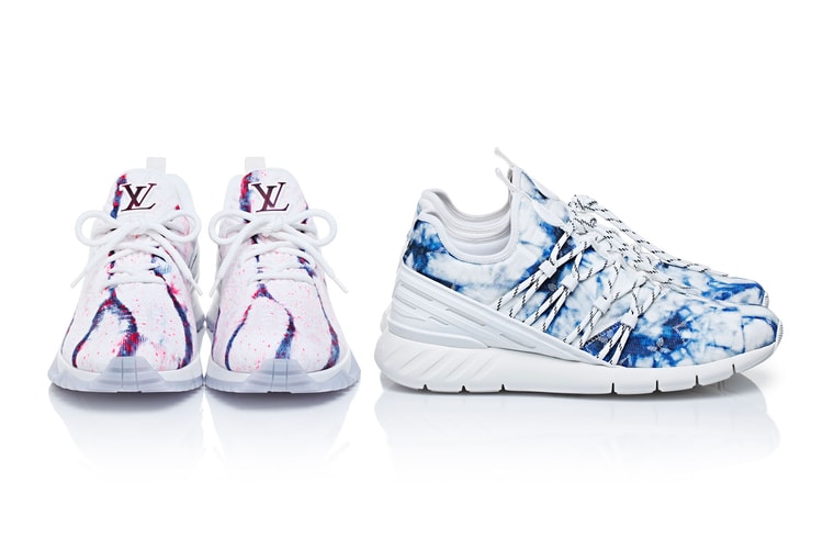 ヴァージル・アブローの手がける Louis Vuitton がタイダイ柄を用いた新作スニーカーをリリース