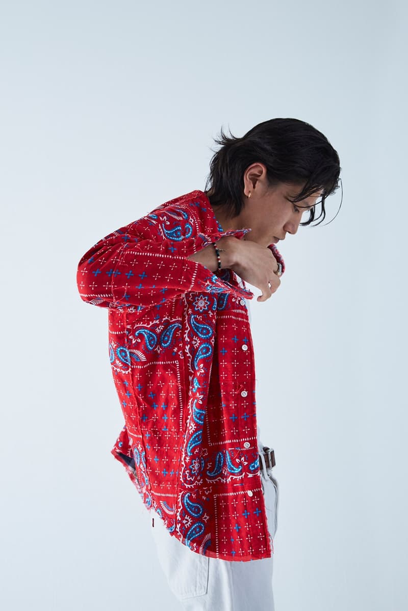 MIYAGIHIDETAKA Mukta ミヤギヒデタカ ムクタ シャツ バンダナ 神戸 Sal サル FAF