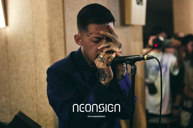 ブランド創業10周年を祝して開催された NEONSIGN のアニバーサリーパーティー&ポップアップをプレイバック