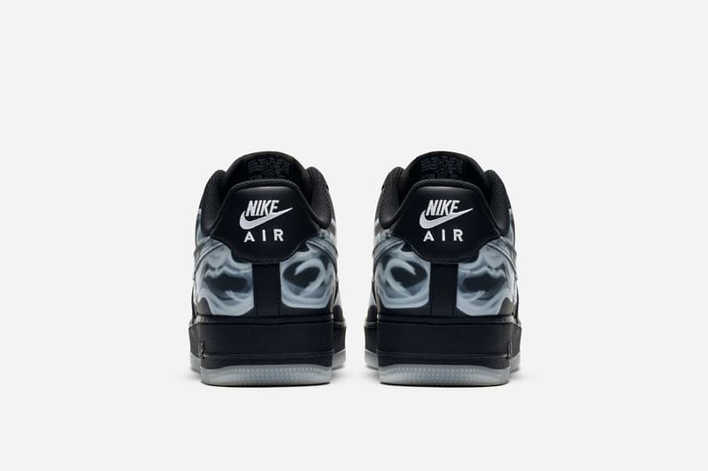 ナイキからエアフォース 1 “ブラックスケルトン”が発売 ハロウィンシーズンに向け Nike から Air Force 1 “Black Skeleton” がリリース