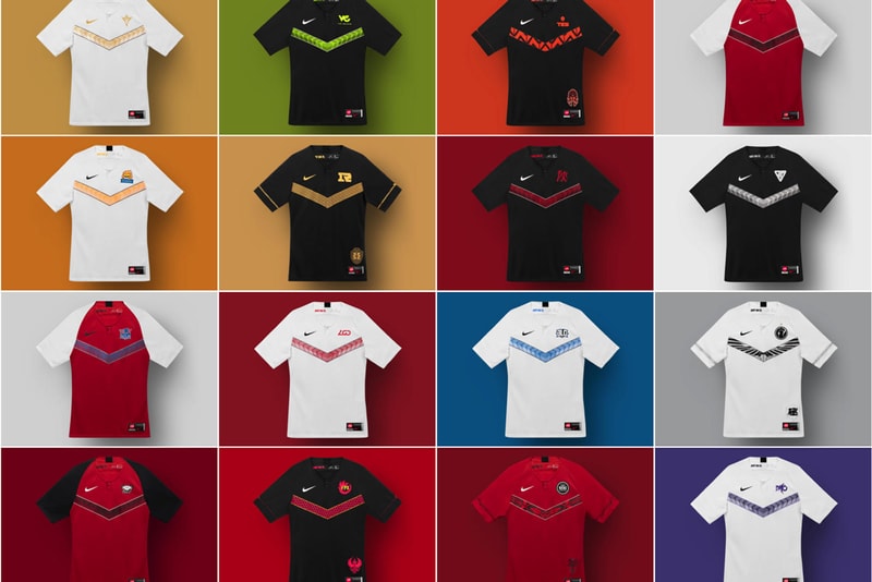 league of legends pro league nike team kits collaborations jerseys