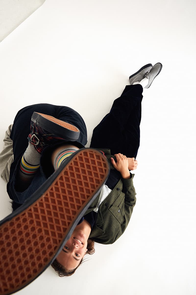 NOAH ノア x ヴァンズ Vans 秋冬 最新 コラボ Fall/Winter 2019 スニーカー チェッカ ギンガム タータン Sneaker Collaboration style 47 fw19 drop release date info september 12 buy pattern tartan plaid gingham check dogstooth checkerboard