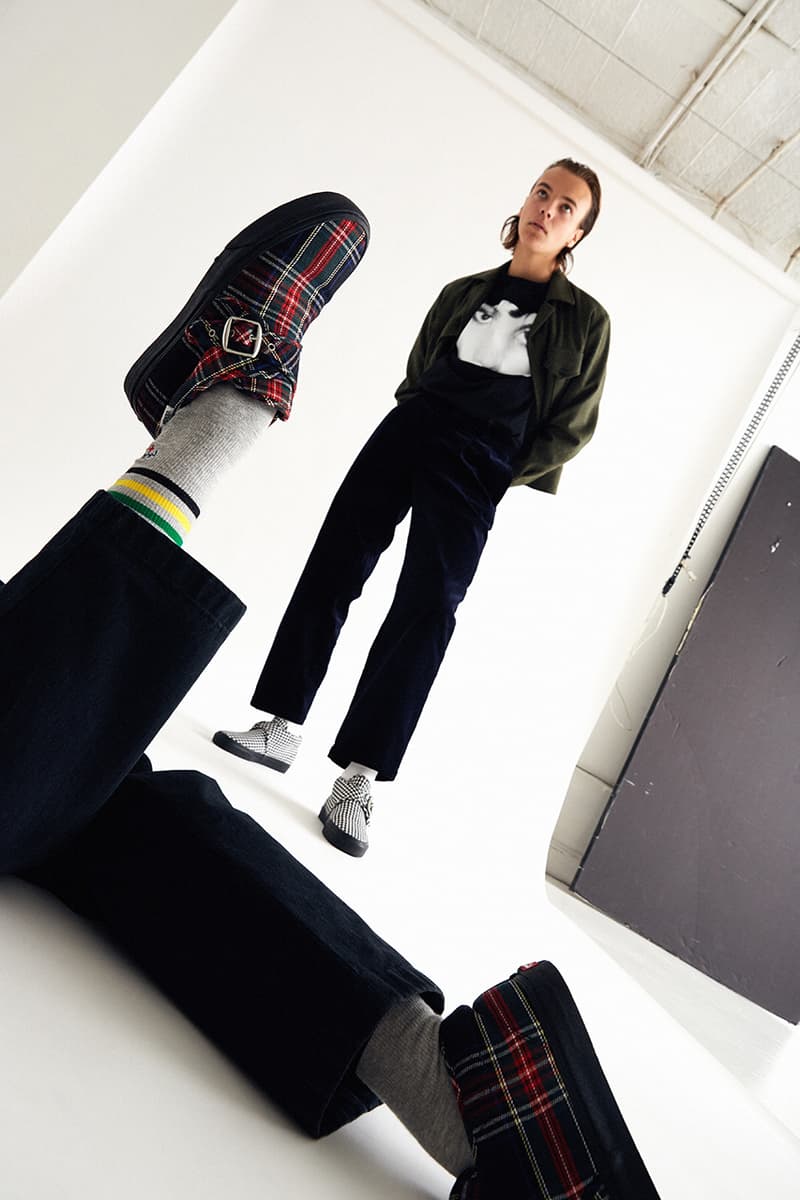 NOAH ノア x ヴァンズ Vans 秋冬 最新 コラボ Fall/Winter 2019 スニーカー チェッカ ギンガム タータン Sneaker Collaboration style 47 fw19 drop release date info september 12 buy pattern tartan plaid gingham check dogstooth checkerboard