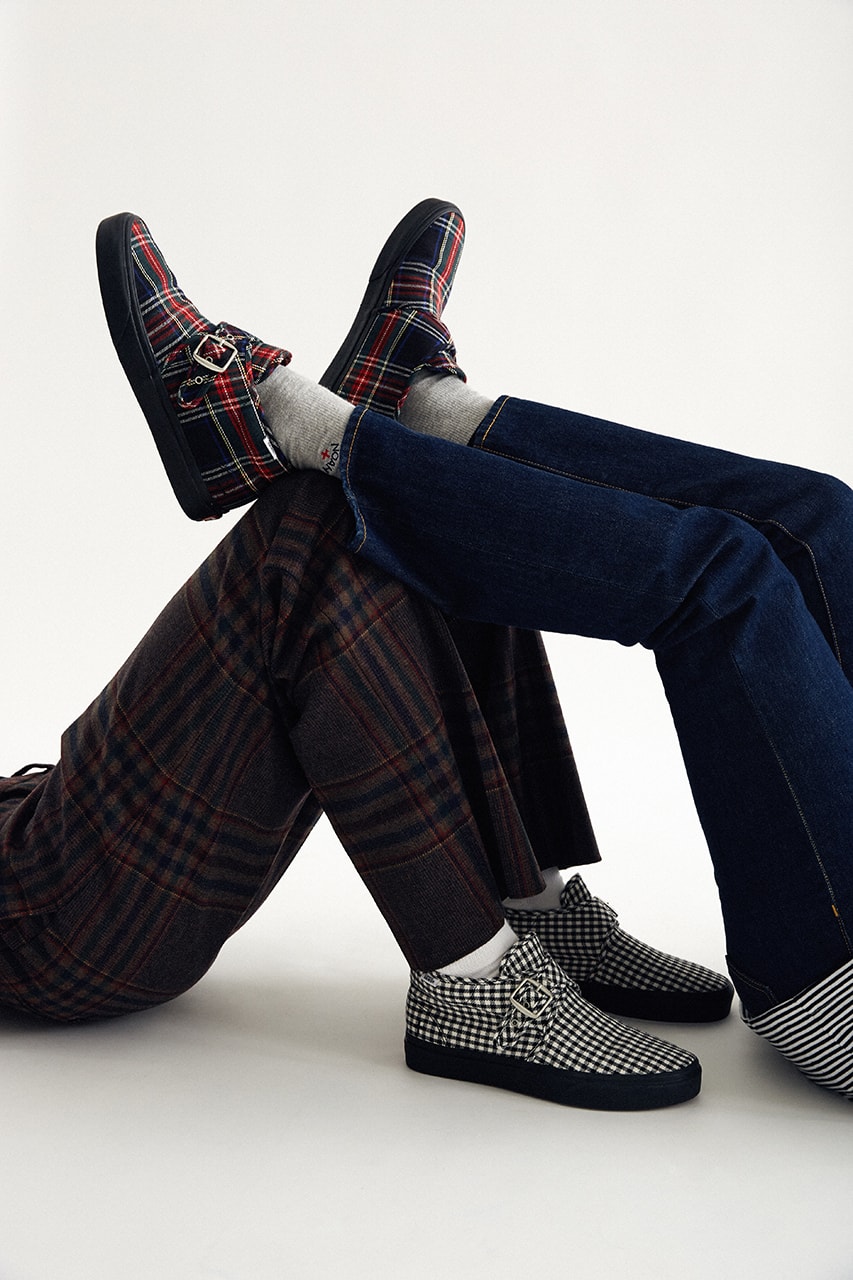 NOAH ノア x ヴァンズ  Vans 秋冬 最新 コラボ Fall/Winter 2019 スニーカー チェッカ ギンガム タータン Sneaker Collaboration style 47 fw19 drop release date info september 12 buy pattern tartan plaid gingham check dogstooth checkerboard