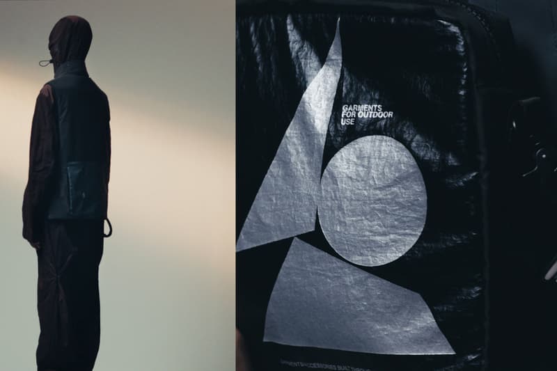 Samuel Ross Oakley Season 3 three Collection collaboration outwear outdoors a cold wall reflective gear longline clothing functionality durability practicality dual use garments high fashion ventilated waterproof hats sunglasses eyewear hoodies jackets