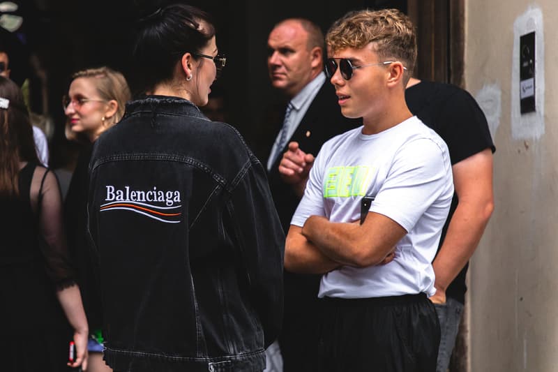 Prague Fashion Week プラハ チェコ スロバキア ストリートStreet Style 春夏 ファッションウィーク Spring Summer 2020 Shows Cross/Phonez Jan Cerny Balenciaga グッチ フェンディ バレンシアガ ディオール Gucci Fendi Dior Heron Preston ラフシモンズ Raf Simons Louis Vuitton