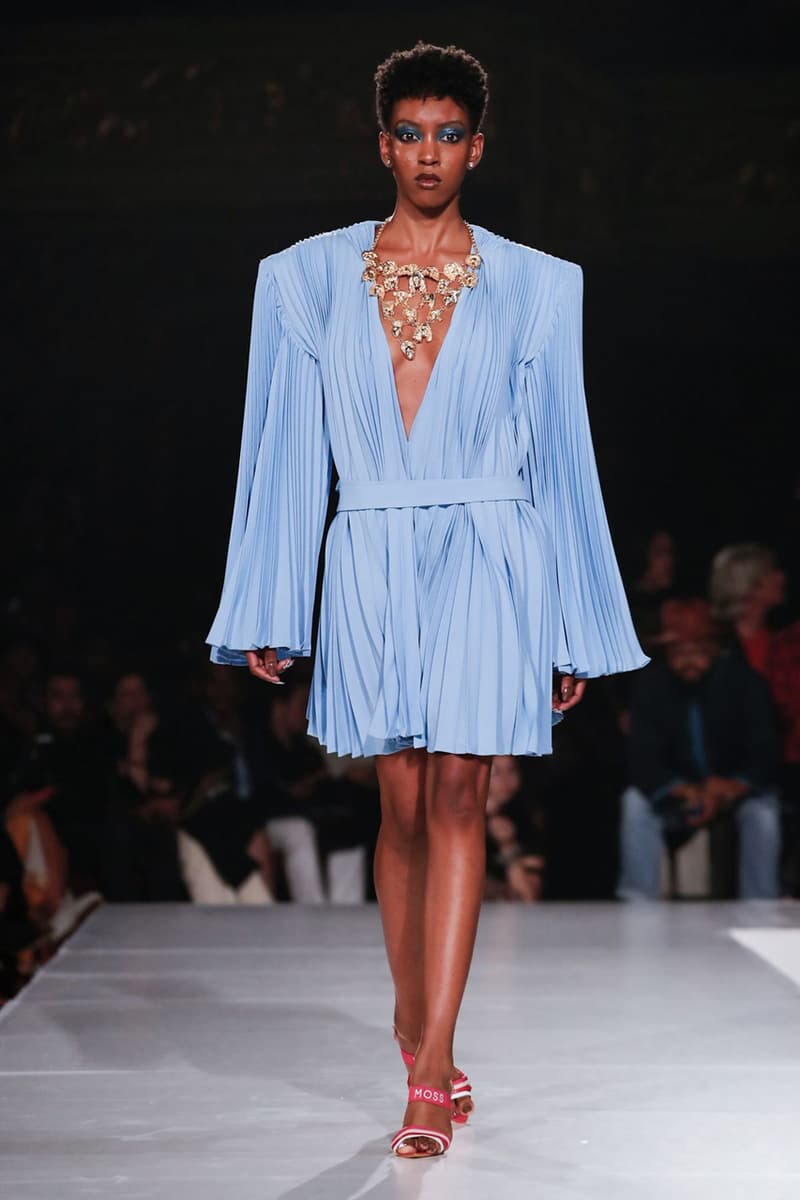 pyer moss collection 3 sister runway show new york fashion week kerby jean raymond ready to wear fall september 2019 spring summer 2020 womenswear menswear kings theater brooklyn richard phillips