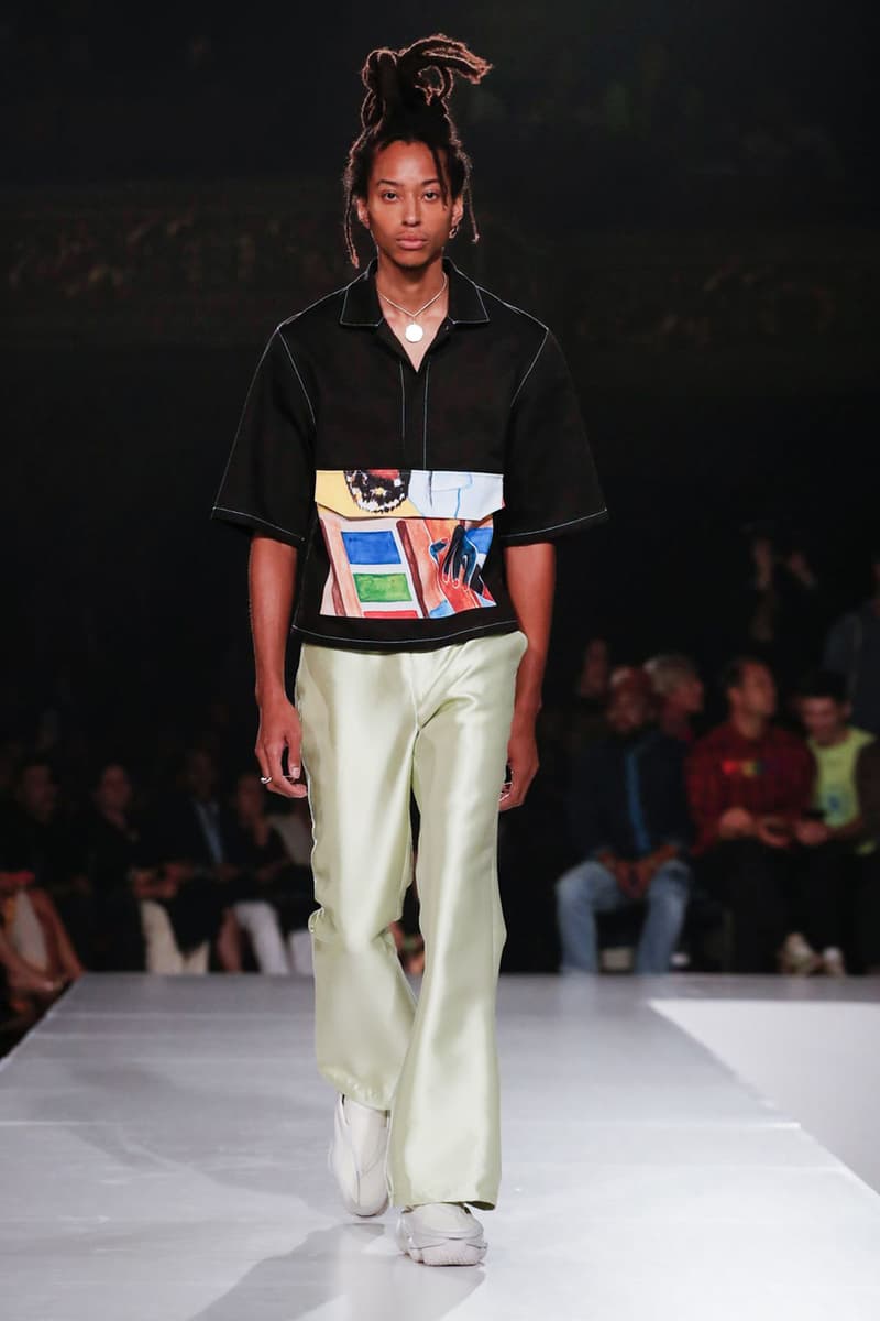 pyer moss collection 3 sister runway show new york fashion week kerby jean raymond ready to wear fall september 2019 spring summer 2020 womenswear menswear kings theater brooklyn richard phillips