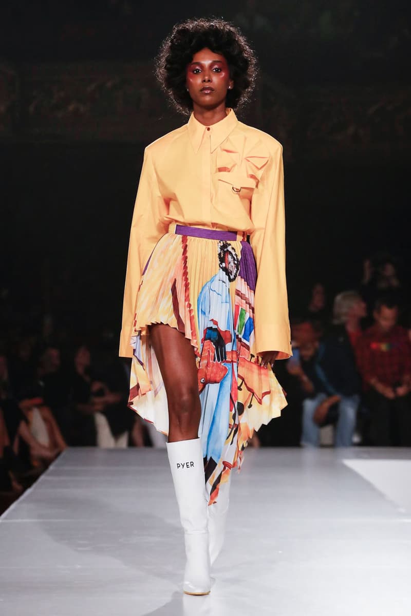 pyer moss collection 3 sister runway show new york fashion week kerby jean raymond ready to wear fall september 2019 spring summer 2020 womenswear menswear kings theater brooklyn richard phillips