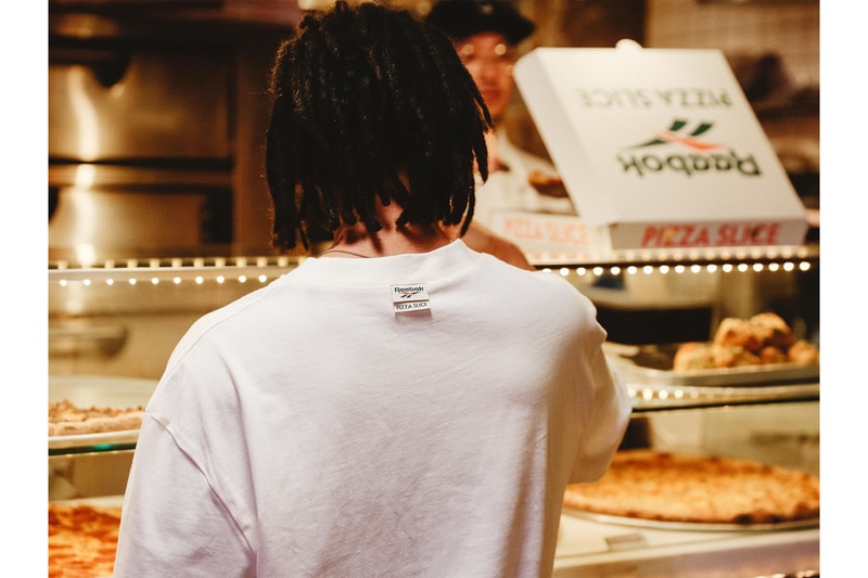 リーボック ピザスライス Reebok CLASSIC が PIZZA SLICE とタッグを組んだコラボTシャツをリリース