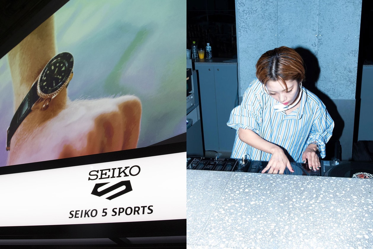 Seiko セイコー エヴィセンスケートボード 5 Sports　ファイブスポーツ パーティ