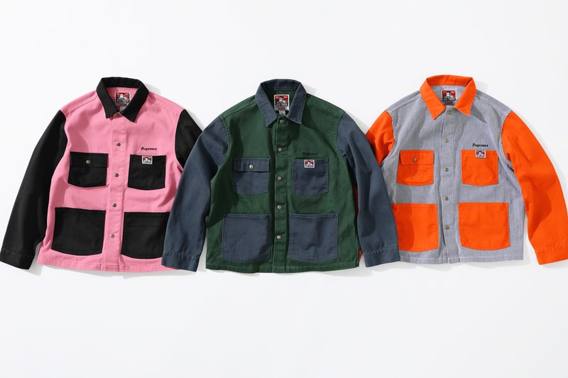 シュプリームがベンデイビスとのコラボコレクションを発表 supreme ben davis