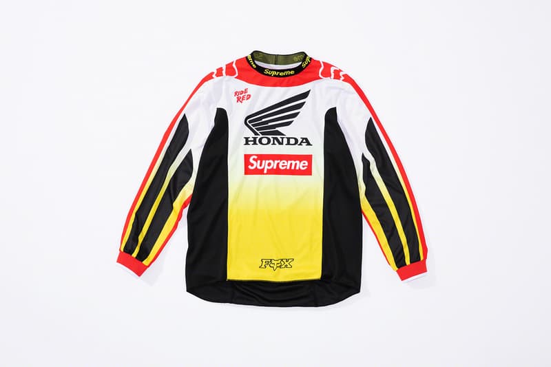 シュプリーム x ホンダ x フォックスレーシング Supreme x Honda x Fox Racing によるトリプルネームコレクションが登場