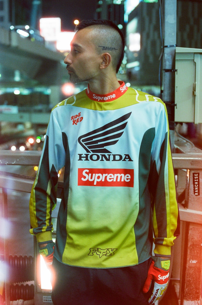 シュプリーム x ホンダ x フォックスレーシング Supreme x Honda x Fox Racing によるトリプルネームコレクションが登場