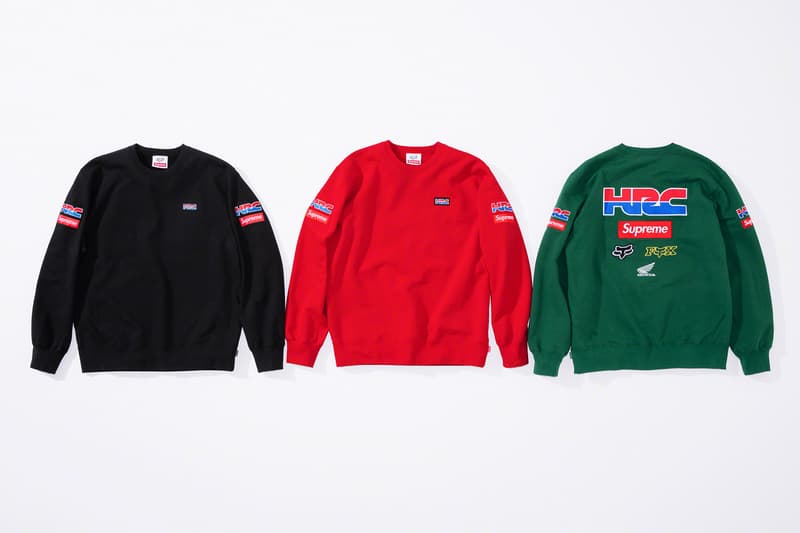 シュプリーム x ホンダ x フォックスレーシング Supreme x Honda x Fox Racing によるトリプルネームコレクションが登場