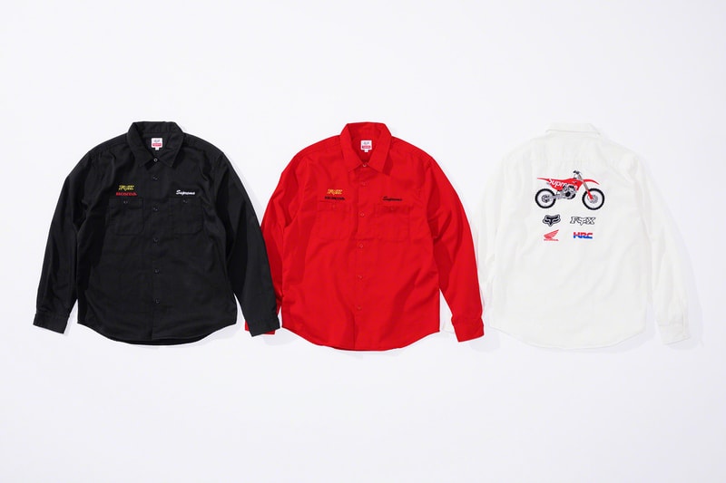 シュプリーム x ホンダ x フォックスレーシング Supreme x Honda x Fox Racing によるトリプルネームコレクションが登場