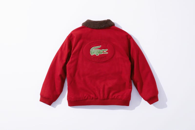 シュプリーム x ラコステ Supreme 2019年秋冬コレクションから LACOSTE とのコラボアイテムが登場