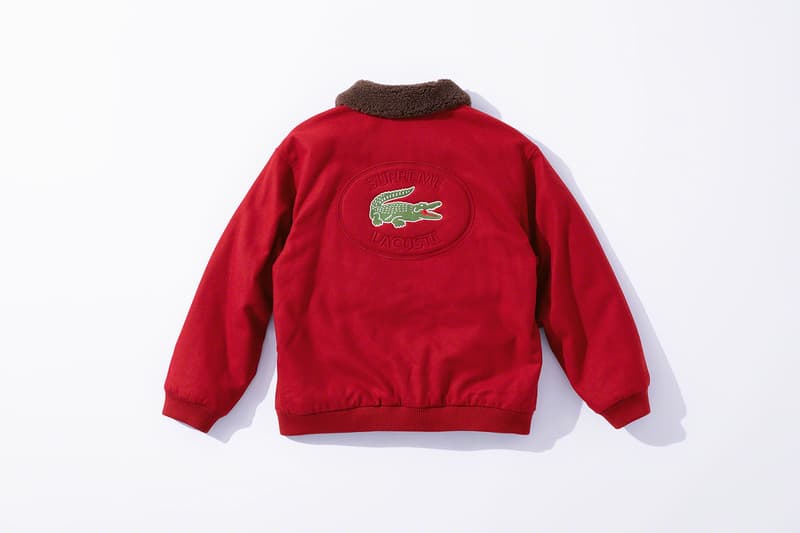 シュプリーム x ラコステ Supreme 2019年秋冬コレクションから LACOSTE とのコラボアイテムが登場