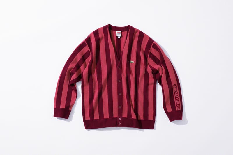 シュプリーム x ラコステ Supreme 2019年秋冬コレクションから LACOSTE とのコラボアイテムが登場