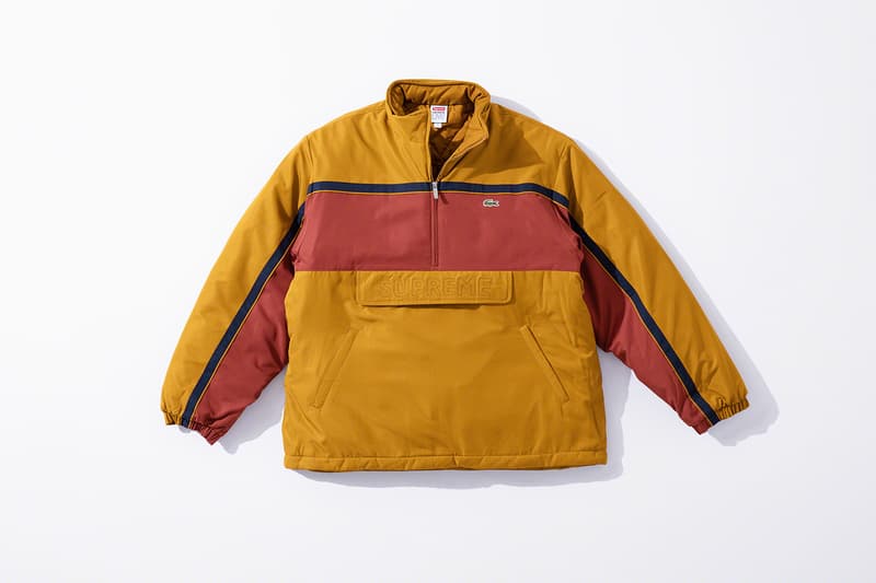 シュプリーム x ラコステ Supreme 2019年秋冬コレクションから LACOSTE とのコラボアイテムが登場