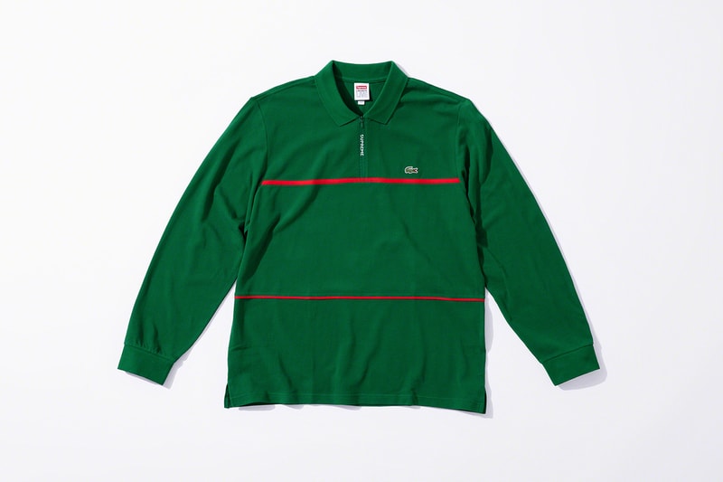 シュプリーム x ラコステ Supreme 2019年秋冬コレクションから LACOSTE とのコラボアイテムが登場