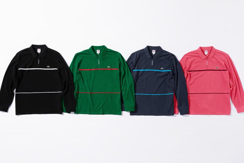 シュプリーム x ラコステ Supreme 2019年秋冬コレクションから LACOSTE とのコラボアイテムが登場