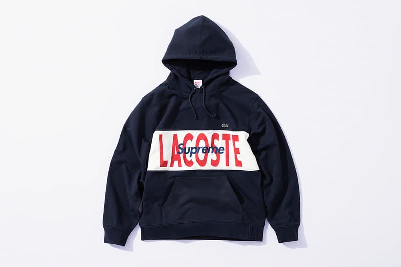 シュプリーム x ラコステ Supreme 2019年秋冬コレクションから LACOSTE とのコラボアイテムが登場