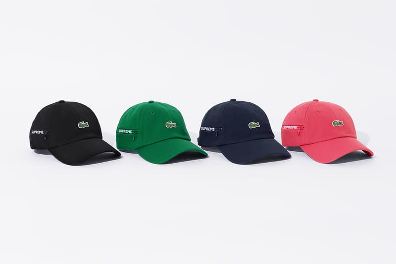シュプリーム x ラコステ Supreme 2019年秋冬コレクションから LACOSTE とのコラボアイテムが登場