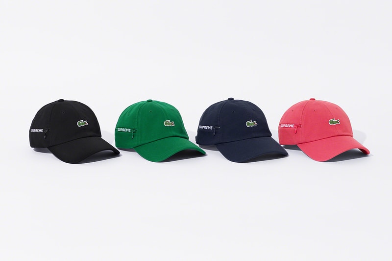シュプリーム x ラコステ Supreme 2019年秋冬コレクションから LACOSTE とのコラボアイテムが登場