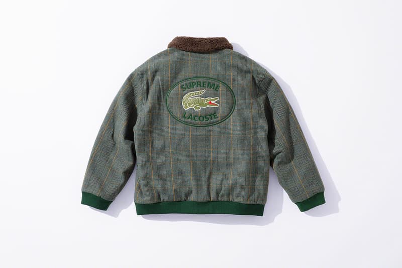 シュプリーム x ラコステ Supreme 2019年秋冬コレクションから LACOSTE とのコラボアイテムが登場
