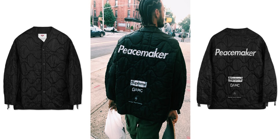 美品 SUPREME×OAMC こぼれおち PEACEMAKERライナー Mサイズ