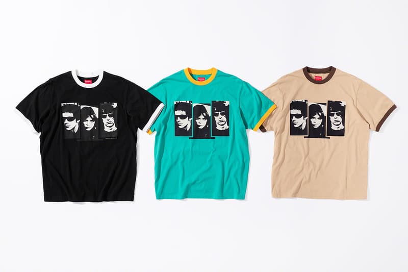 Supreme シュプリーム x ヴェルヴェットアンダーグラウンド The Velvet Underground によるコラボコレクションが登場