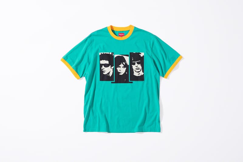 Supreme シュプリーム x ヴェルヴェットアンダーグラウンド The Velvet Underground によるコラボコレクションが登場