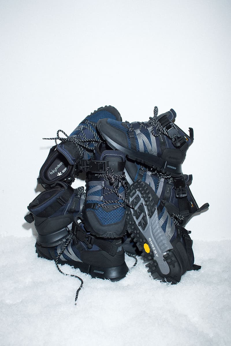 東京デザインスタジオ ニューバランス x スノーピーク TOKYO DESIGN STUDIO New Balance から Snow Peak とタッグを組んだコラボカプセルコレクションが登場