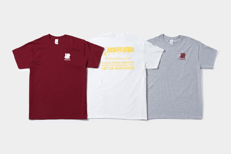 UNDEFEATED アンディフィーテッド sendai 宮城県 仙台 新店舗 オープン