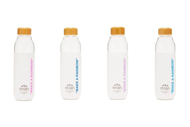 UPDATE：ヴァージル・アブロー x evian コラボによるウォーターボトルがリストック発売