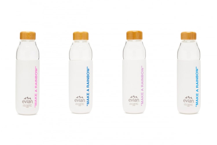 UPDATE:ヴァージル・アブロー x evian コラボによるウォーターボトルがリストック発売