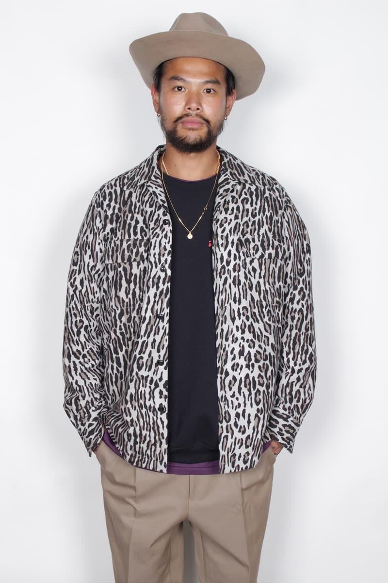 wacko maria dropped 2019 fall winter lookbook collection items leopard animal check ワコマリア 2019 秋冬 ルックブック アニマル柄 チェック 天国東京殺人音楽放送局 music arts film inspired themed collection