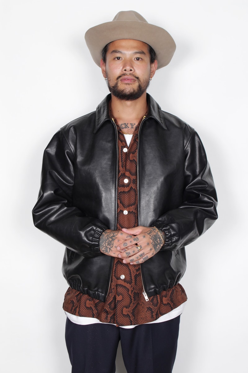 wacko maria dropped 2019 fall winter lookbook collection items leopard animal check ワコマリア 2019 秋冬 ルックブック アニマル柄 チェック 天国東京殺人音楽放送局 music arts film inspired themed collection