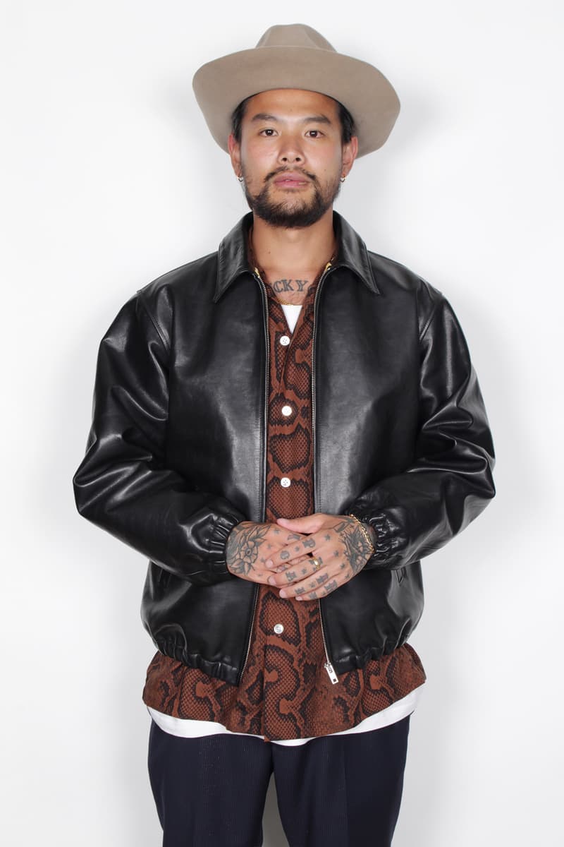 wacko maria dropped 2019 fall winter lookbook collection items leopard animal check ワコマリア 2019 秋冬 ルックブック アニマル柄 チェック 天国東京殺人音楽放送局 music arts film inspired themed collection