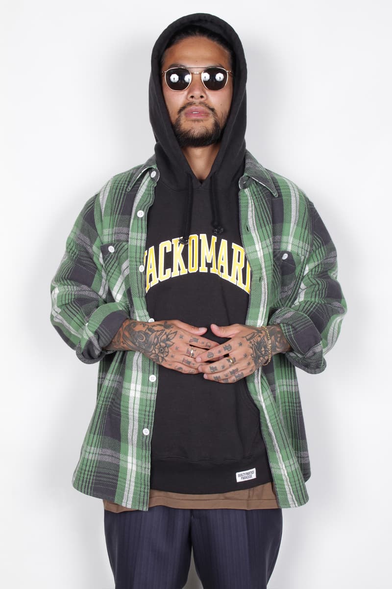 wacko maria dropped 2019 fall winter lookbook collection items leopard animal check ワコマリア 2019 秋冬 ルックブック アニマル柄 チェック 天国東京殺人音楽放送局 music arts film inspired themed collection