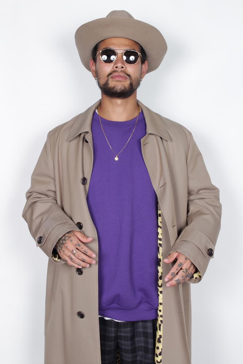 wacko maria dropped 2019 fall winter lookbook collection items leopard animal check ワコマリア 2019 秋冬 ルックブック アニマル柄 チェック 天国東京殺人音楽放送局 music arts film inspired themed collection