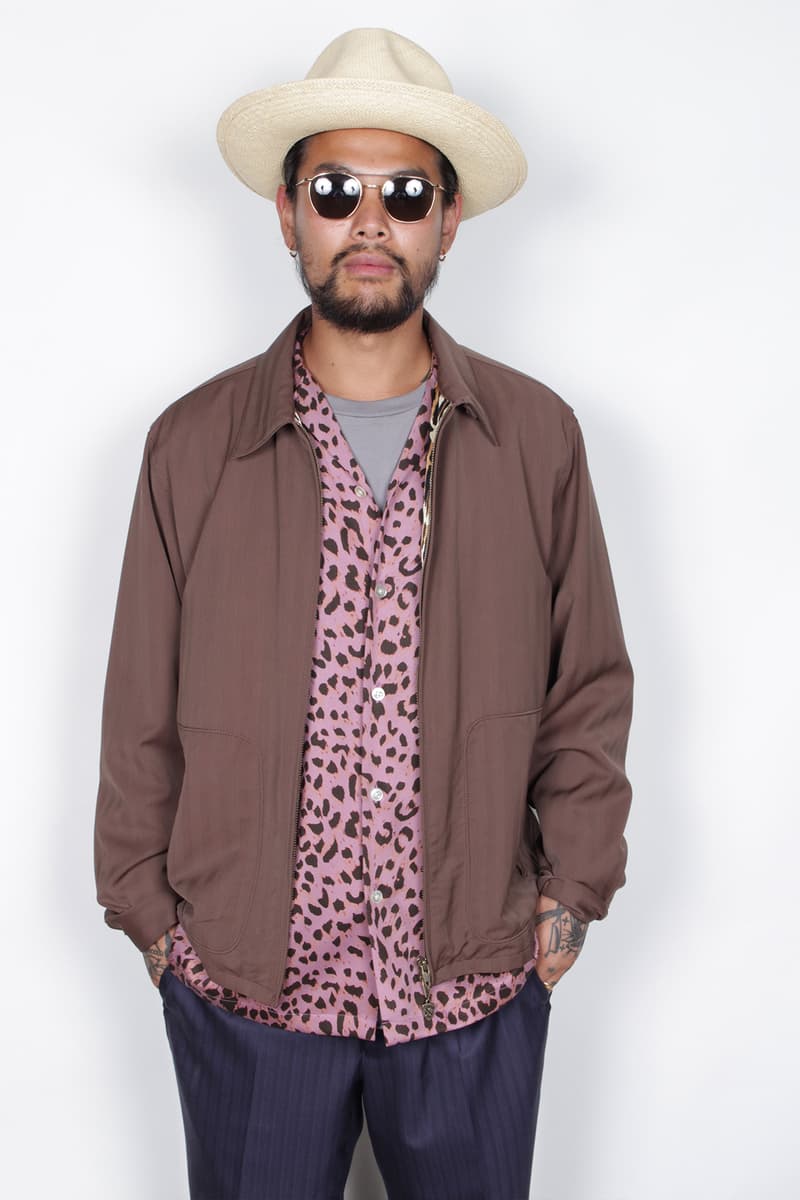 wacko maria dropped 2019 fall winter lookbook collection items leopard animal check ワコマリア 2019 秋冬 ルックブック アニマル柄 チェック 天国東京殺人音楽放送局 music arts film inspired themed collection