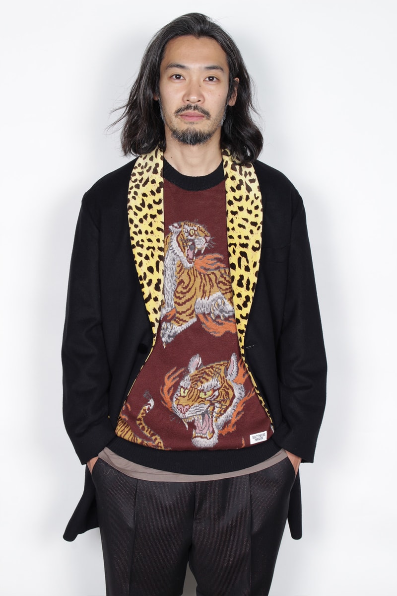 wacko maria dropped 2019 fall winter lookbook collection items leopard animal check ワコマリア 2019 秋冬 ルックブック アニマル柄 チェック 天国東京殺人音楽放送局 music arts film inspired themed collection